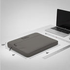 Premium Overtop 16” Laptop Sleeve Case – Soft Padded Protection | Slim & Lightweight