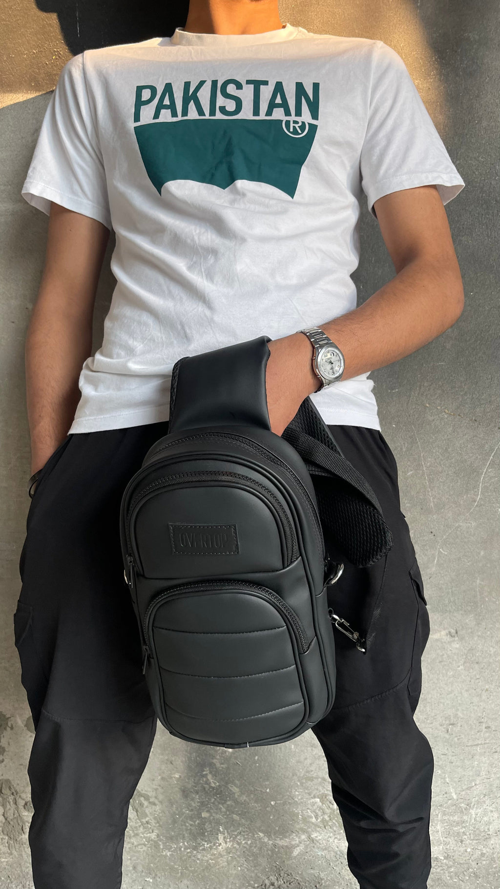Cross Body Leather Single Shoulder Style Carry Bag