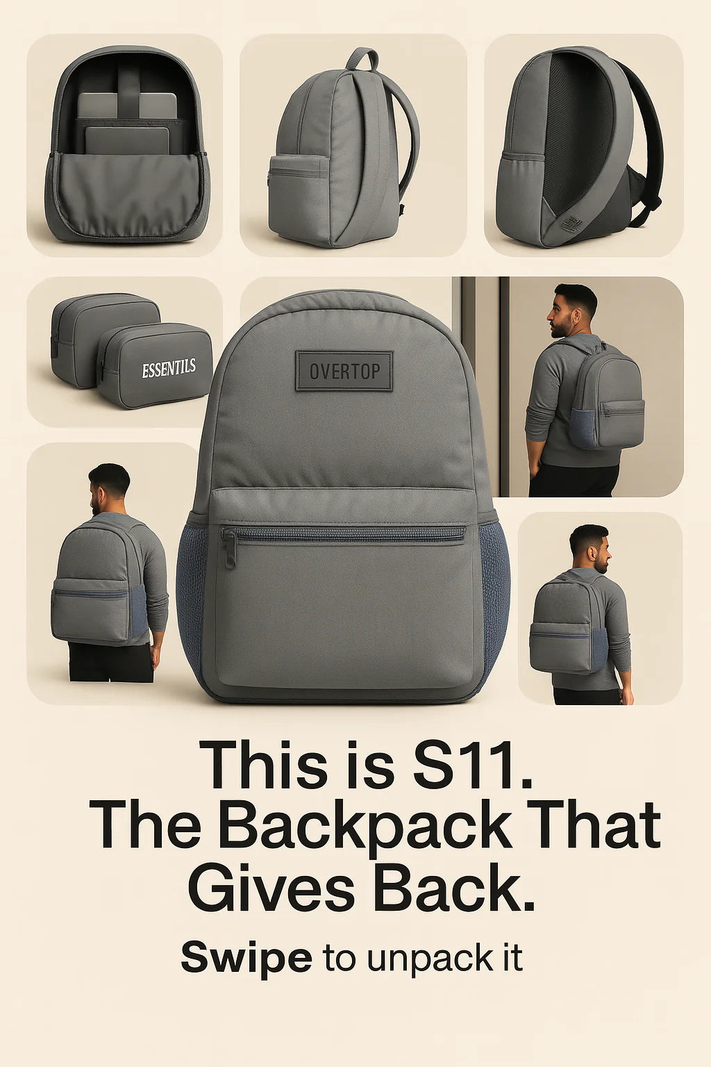 Office / School / University Multi-Purpose Laptop Bag S11