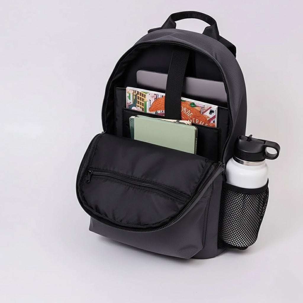Overtop Classic 16″ Laptop Backpack S11 + FREE Phone Essentials Bag Case