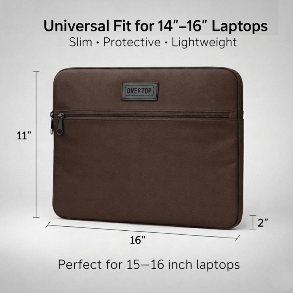 Premium Overtop 16” Laptop Sleeve Case