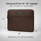 Premium Overtop 16” Laptop Sleeve Case