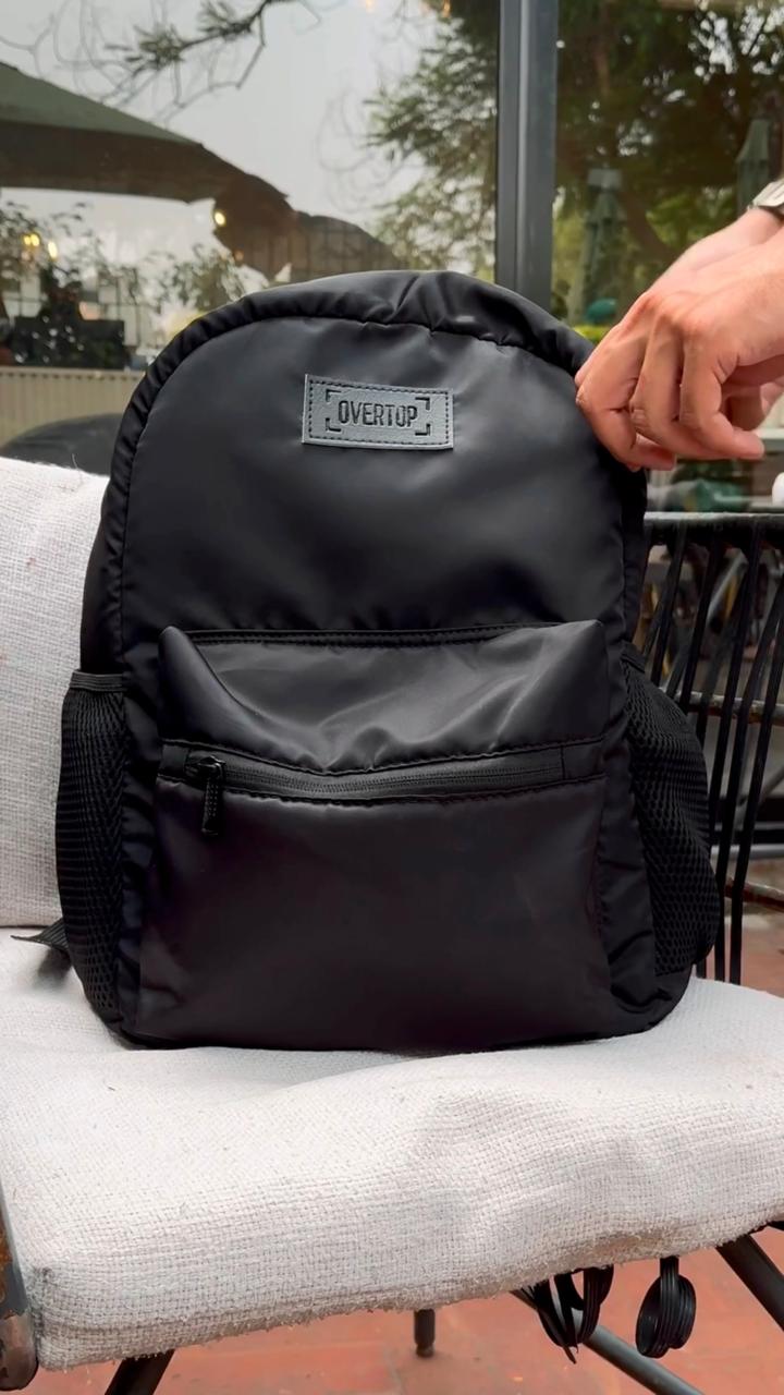 Leather Sleek 16" Laptop Backpack