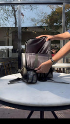 Carbon Fiber Traveller's 16" Laptop Backpack