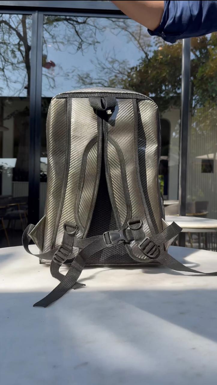 Carbon Fiber Traveller's 16" Laptop Backpack