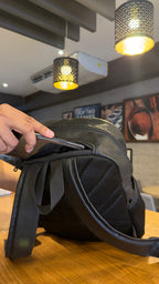 Armoured 16” Laptop Bagpack - Military Grade Leather Material