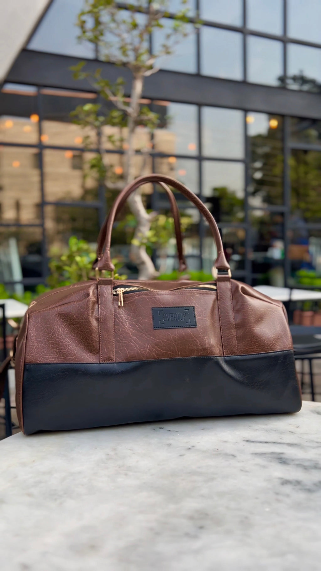 Weekender Leather 40L Duffle Bag