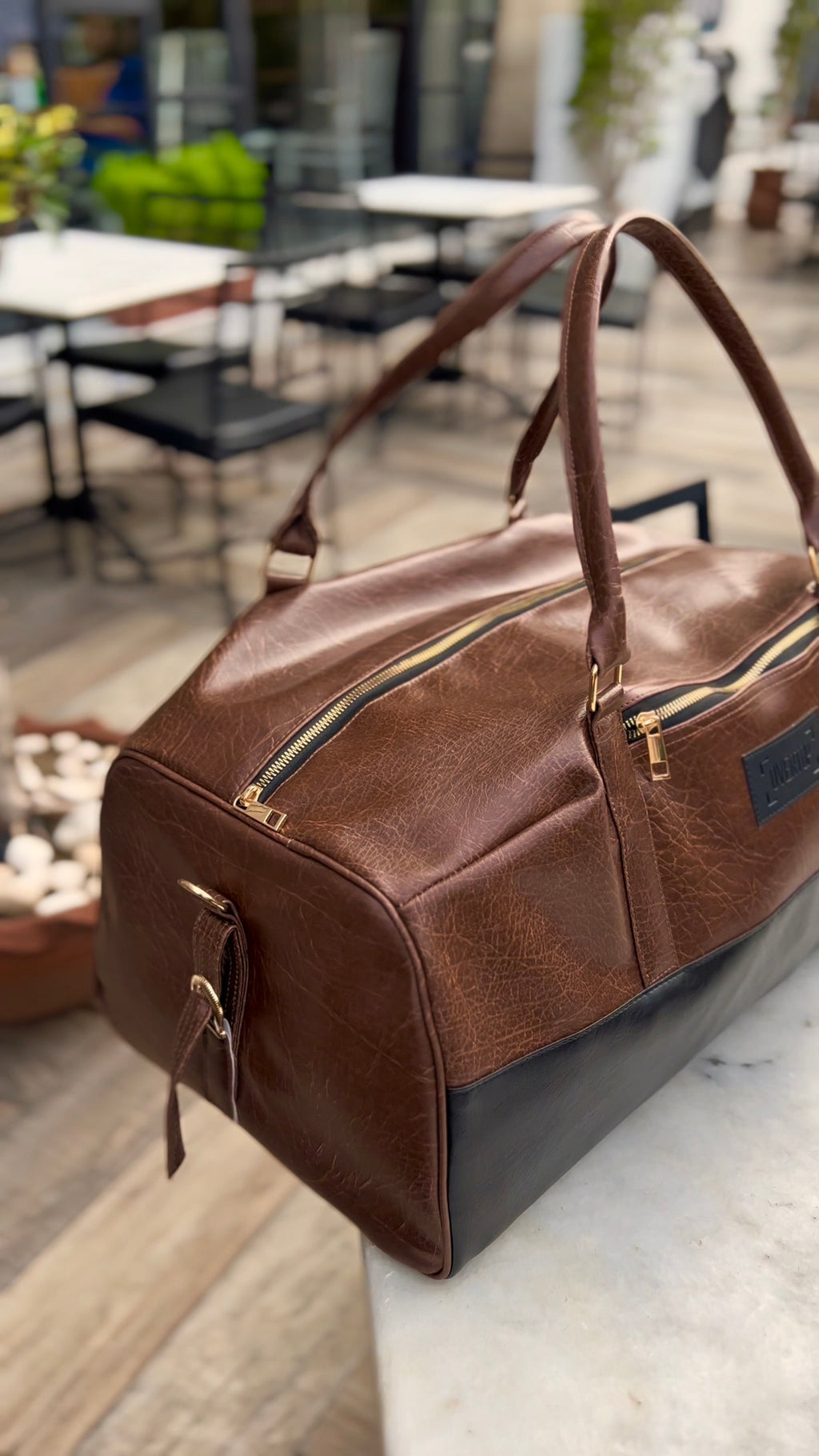 Weekender Leather 40L Duffle Bag