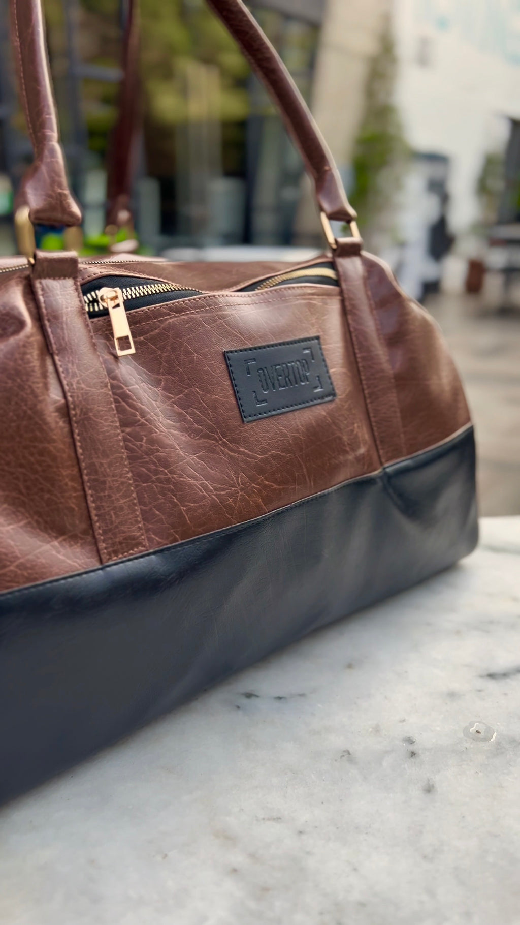 Weekender Leather 40L Duffle Bag