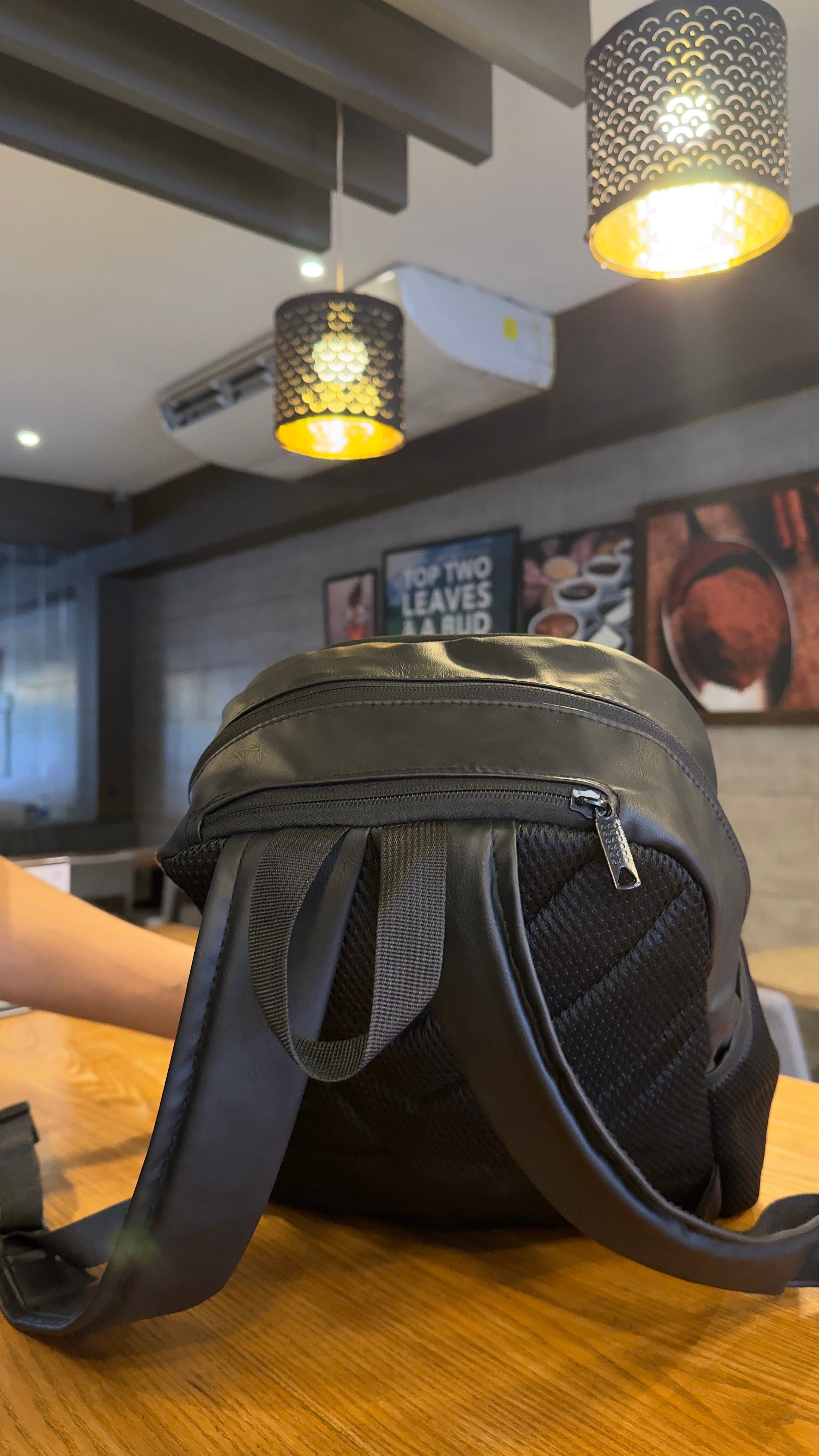 Armoured 16” Laptop Bagpack - Military Grade Leather Material